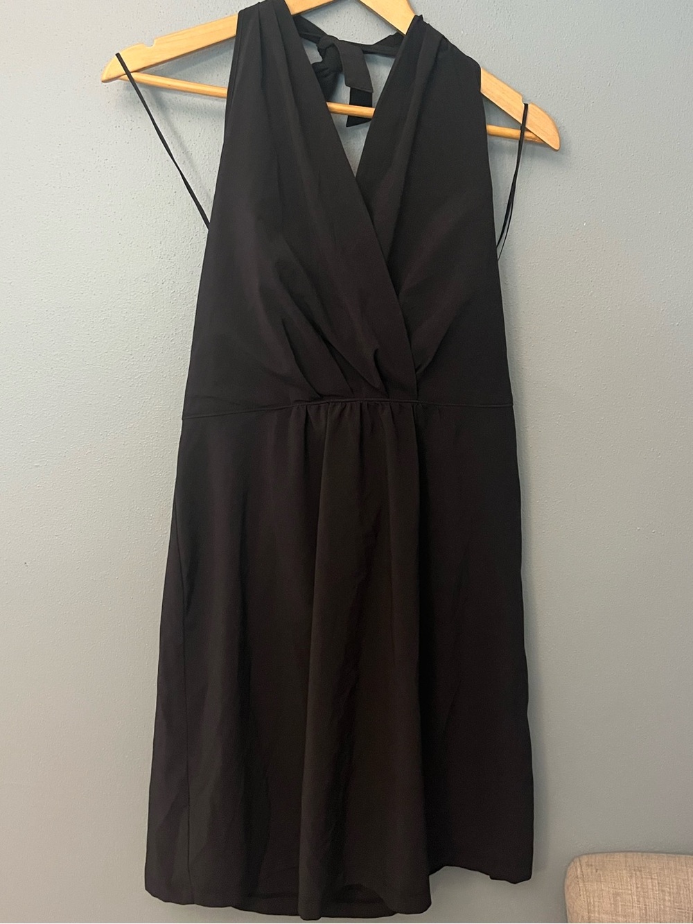 Athleta Halter V-Neck Mini Dress